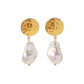 Moon Pearl Earrings