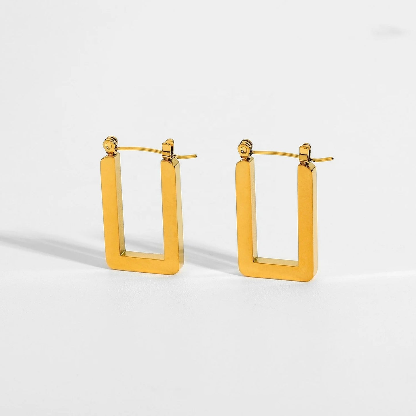 Arched Hoop Earrings