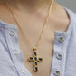 Midnight Cross Necklace