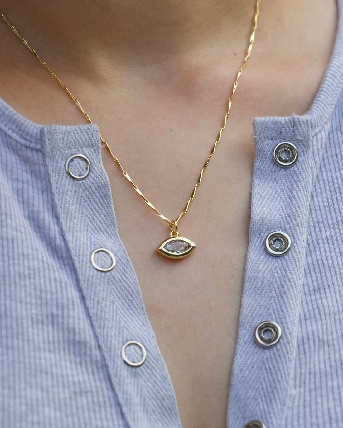 Aura Evil Eye Necklace