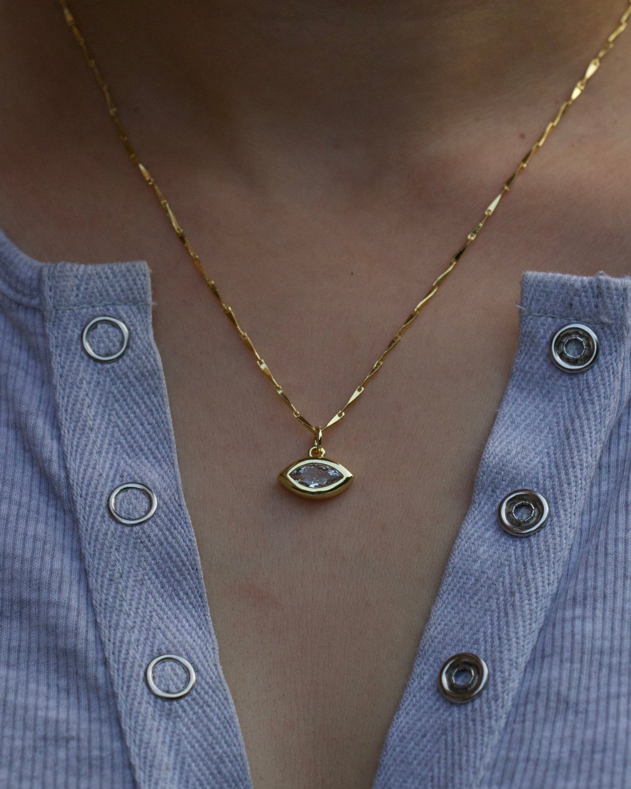 Aura Evil Eye Necklace