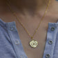 Moonlit Evil Eye Necklace