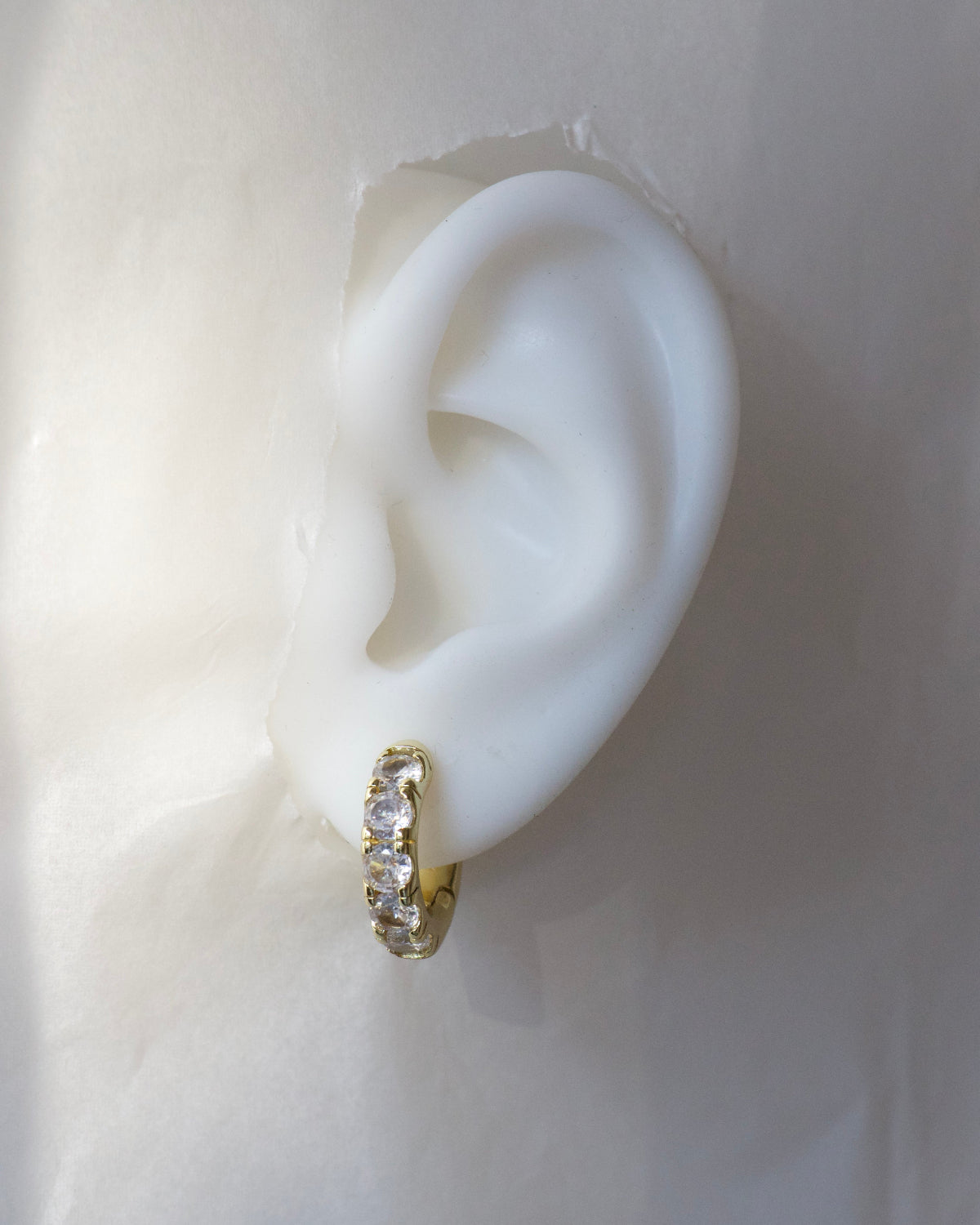 Crystal Glow Hoops