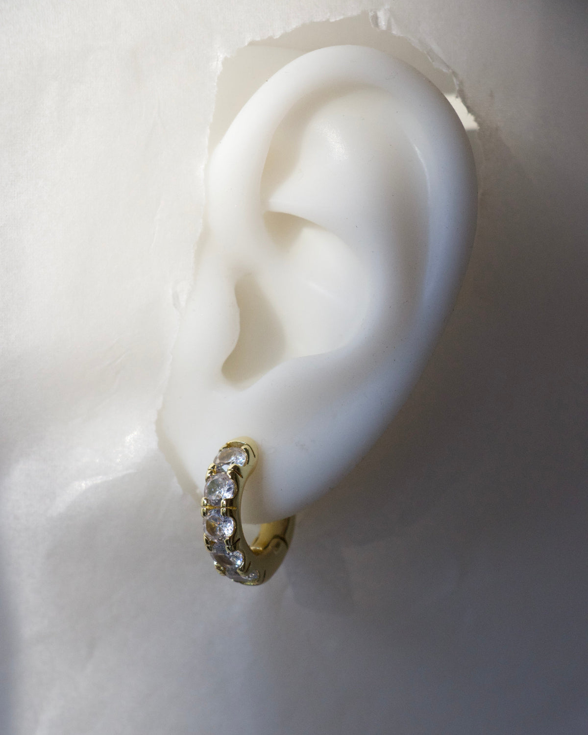 Crystal Glow Hoops