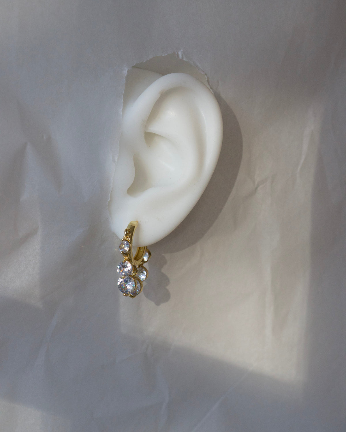 Opulence Crystal Hoops