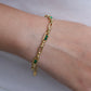 Emerald Link Bracelet