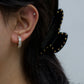 Crystal Glow Hoops