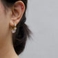 Opulence Crystal Hoops
