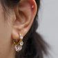 Opulence Crystal Hoops