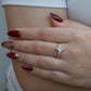 Frost Leaf Ring