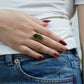 African Turquoise Stone Ring