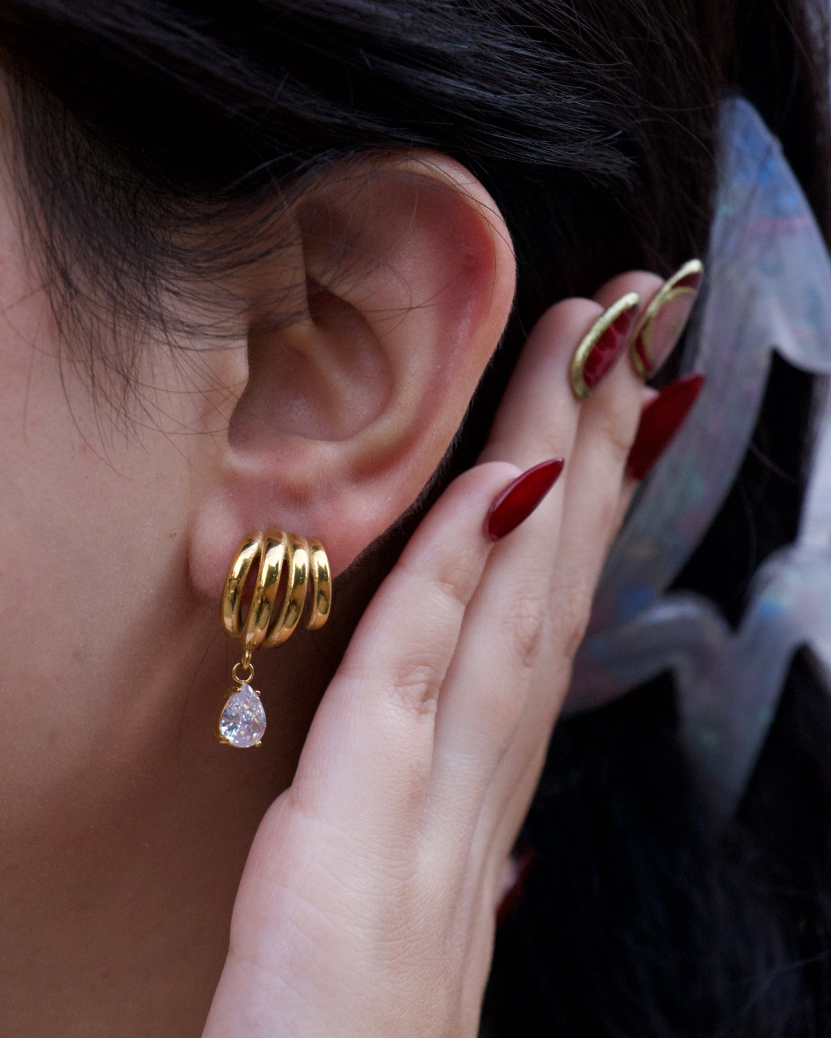 Pear-Drop Earrings