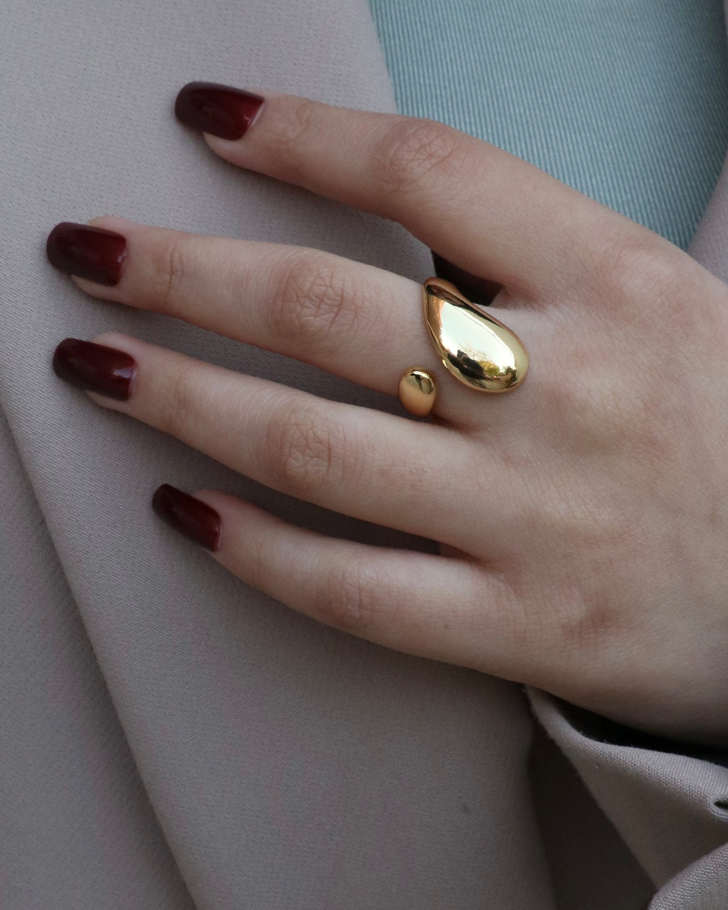 Teardrop Ring