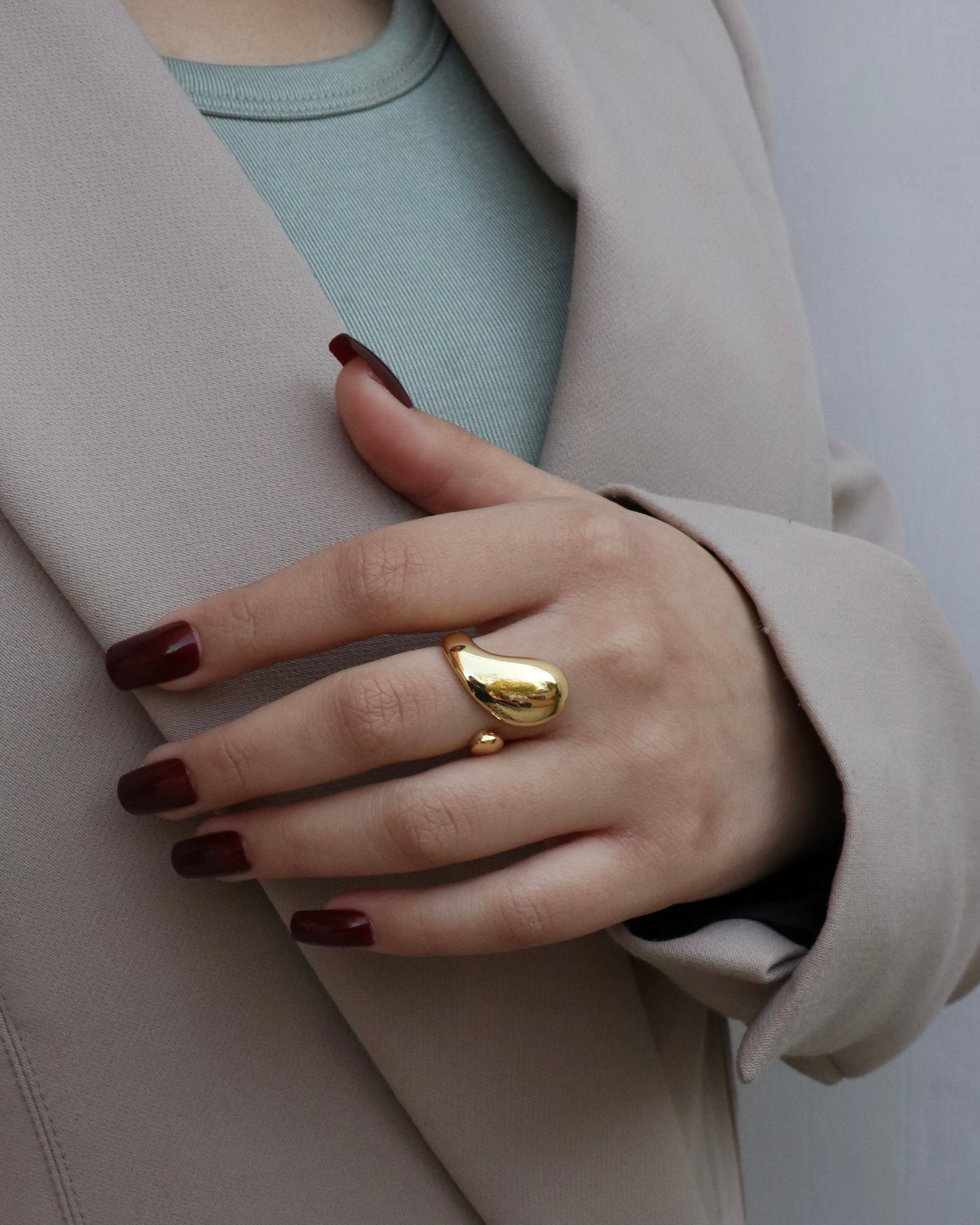 Teardrop Ring