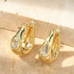 Tiny Tulip Hoops