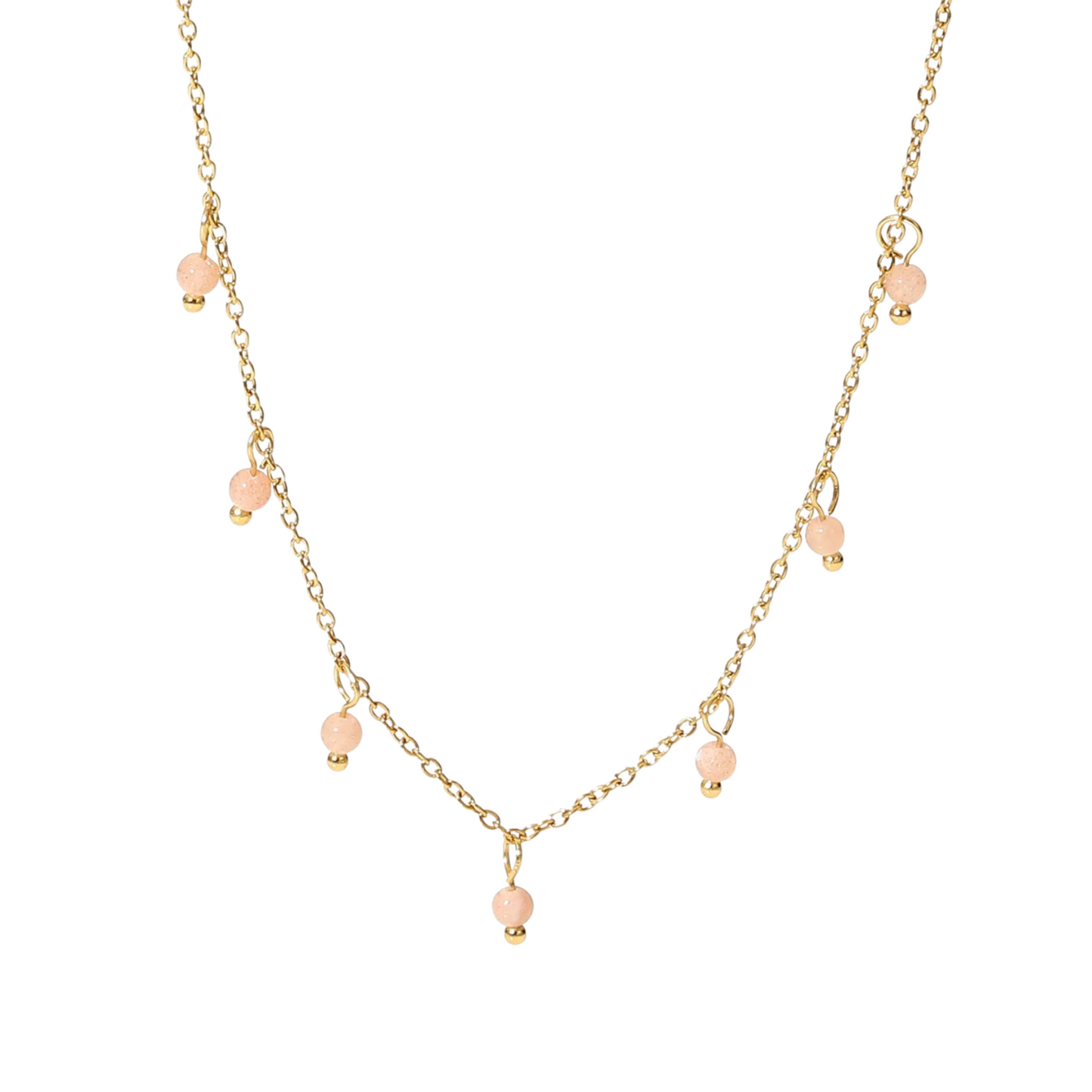 Pink Tassels Necklace