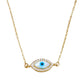 Evil Eye Shell Necklace