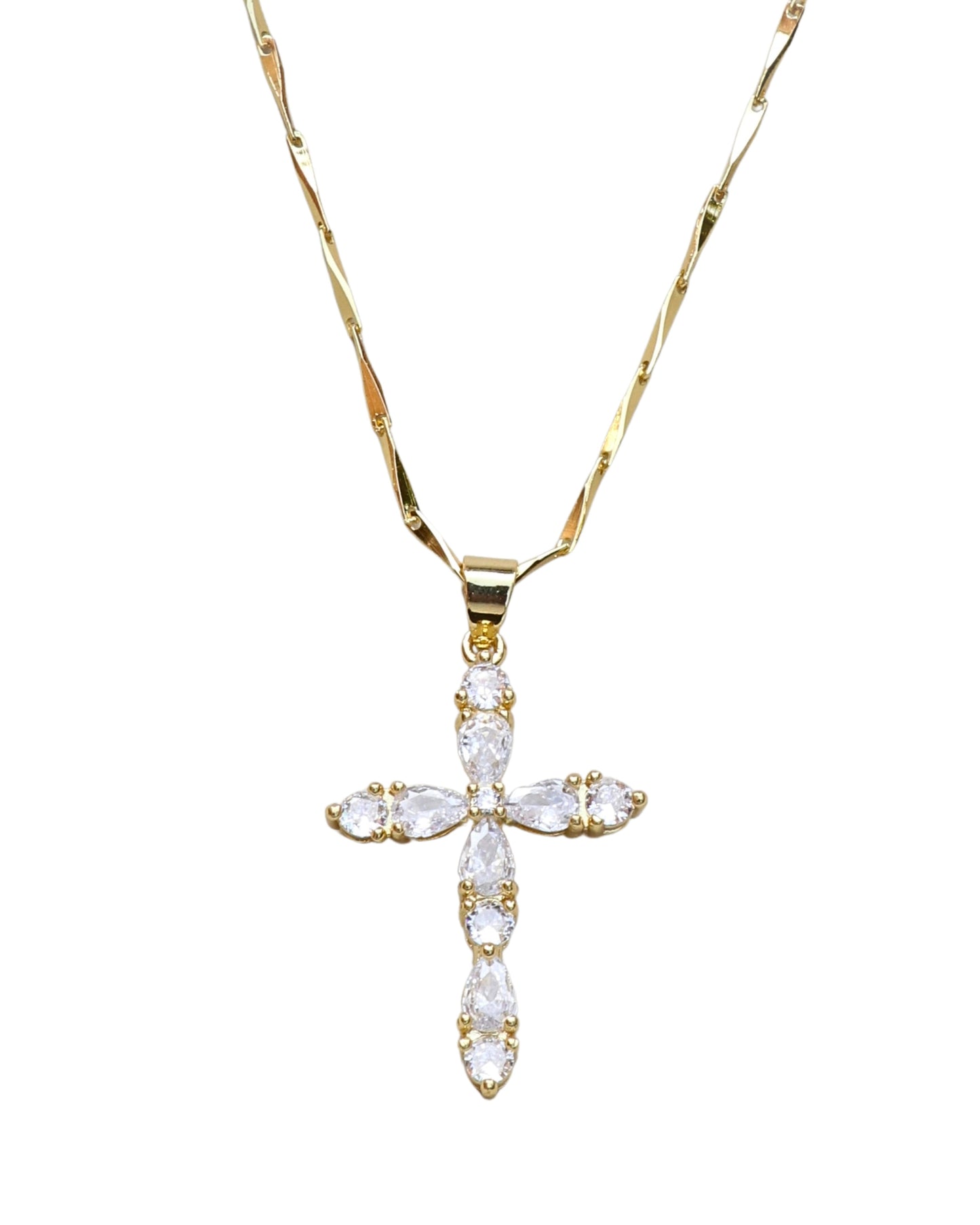 Saviour Cross Necklace
