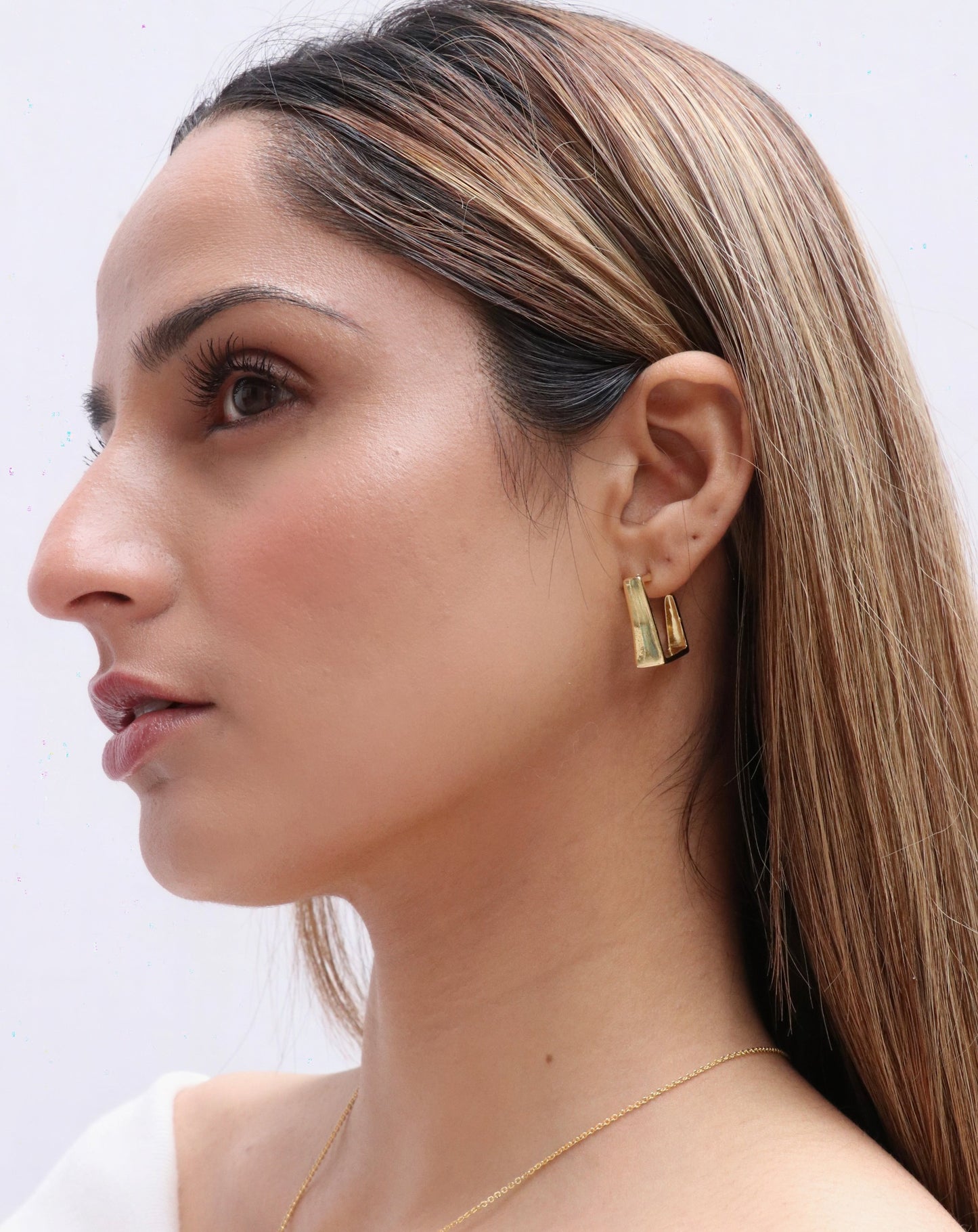 Open Square Hoops