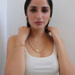 Jeweled Evil Eye Coin Necklace