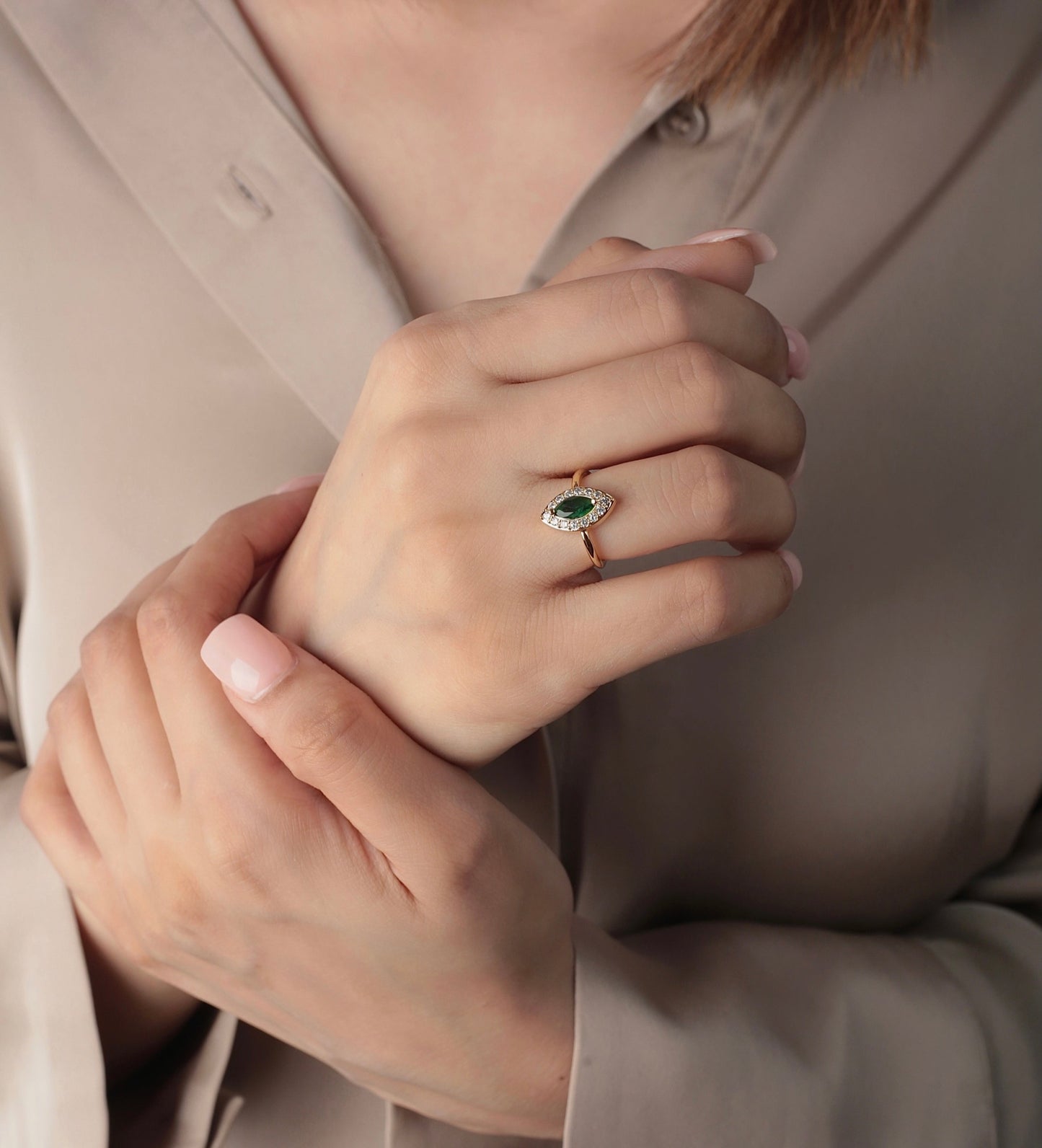 Gaia Marquise Ring
