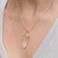 Clear Quartz Double Terminated Necklace
