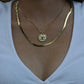 Mila Herringbone Necklace