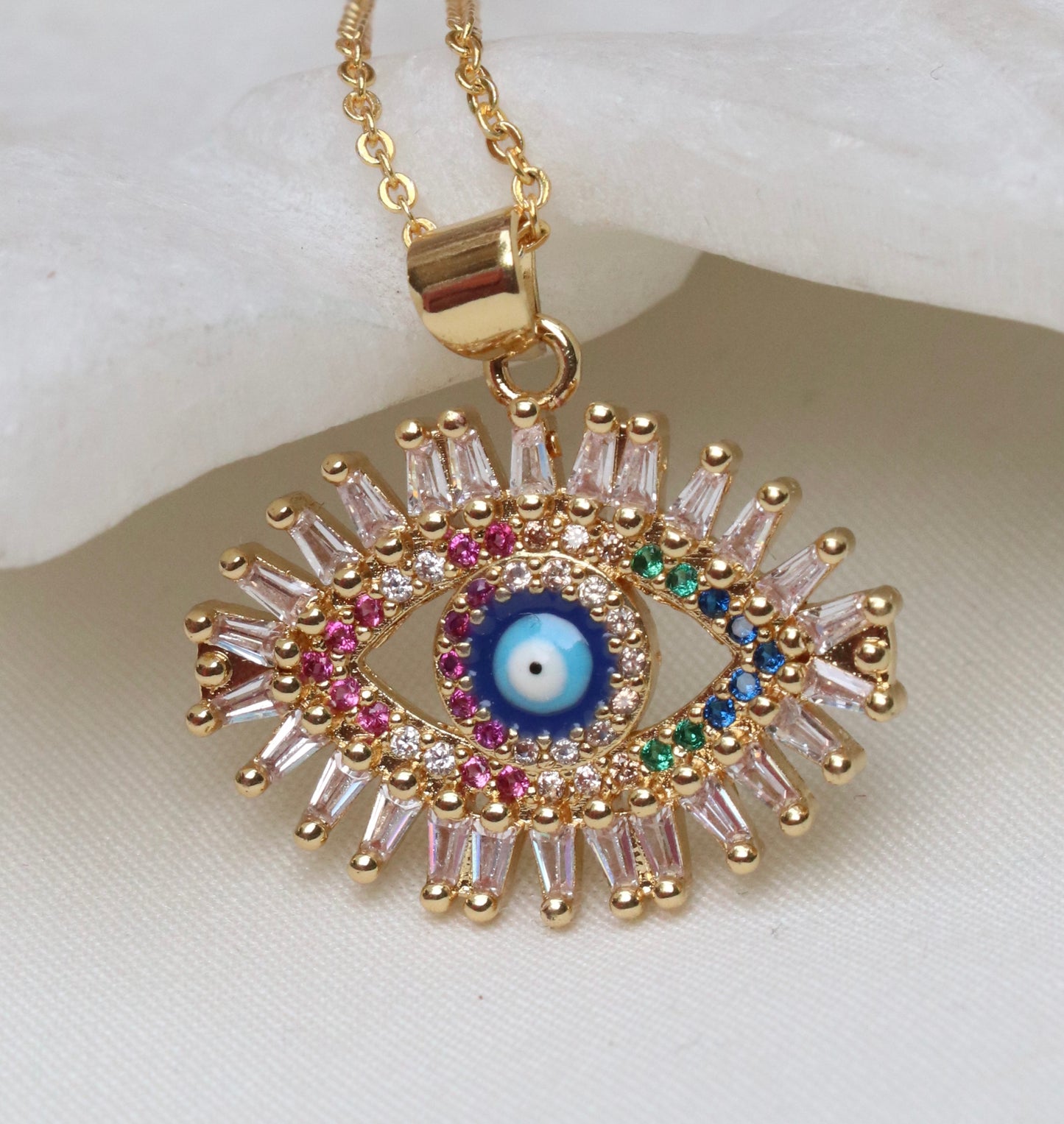 Divine Evil Eye Necklace