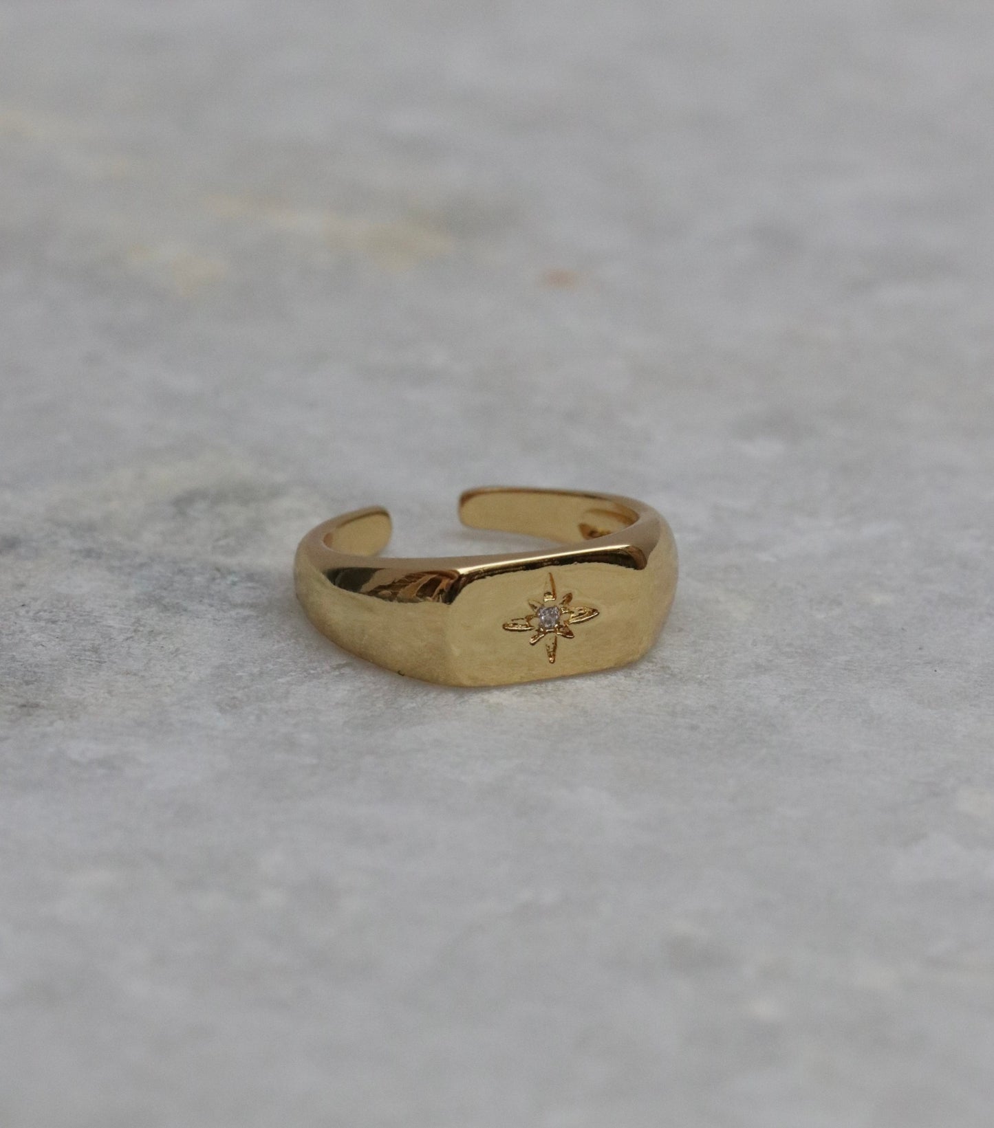 Star Signet Ring