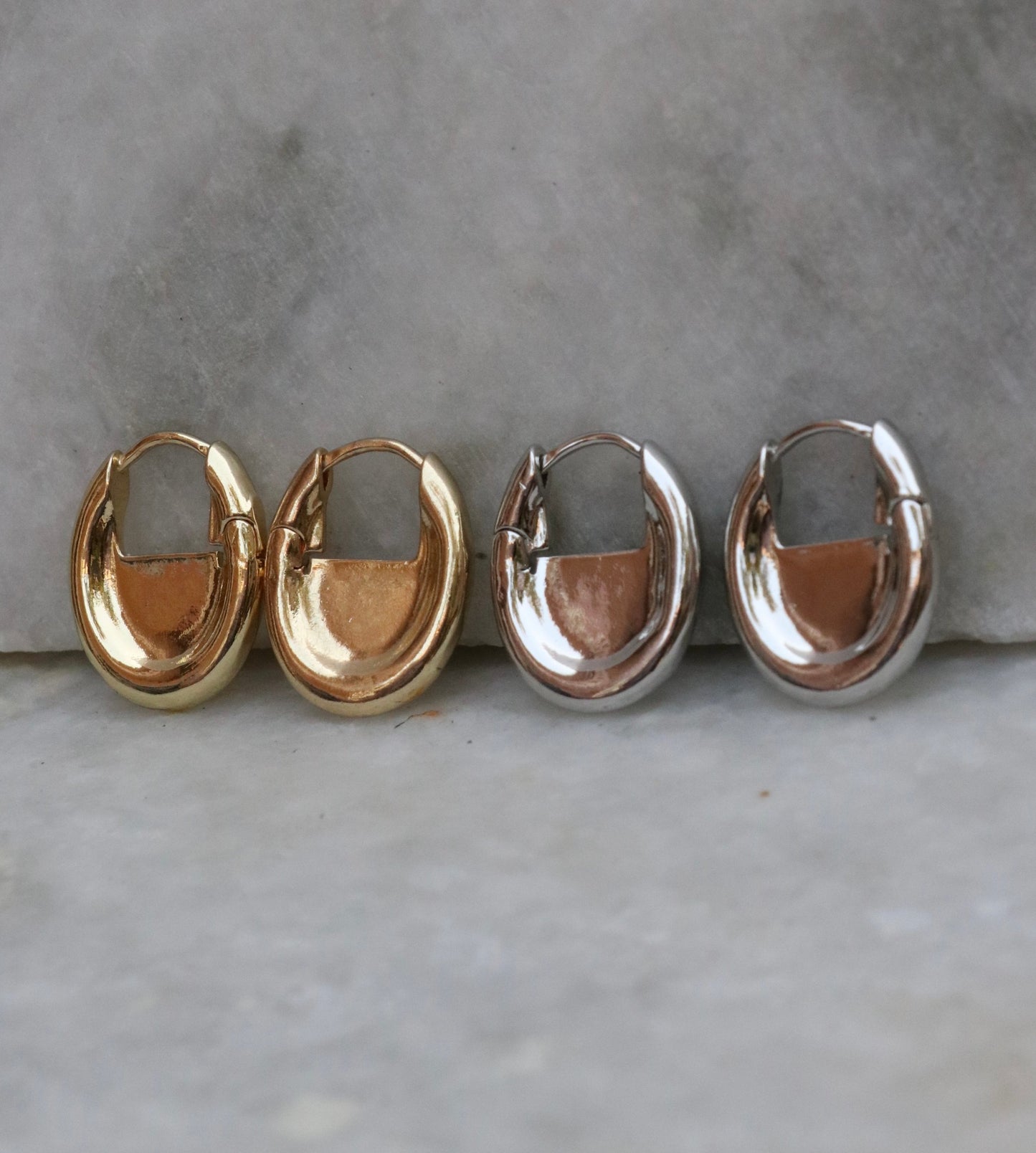 Oval Hoops