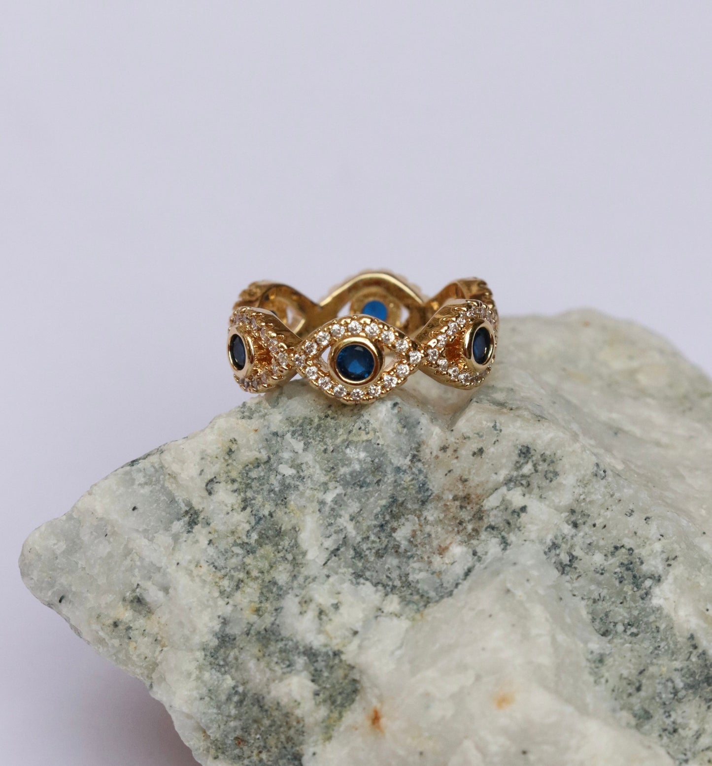 Evil Eye Statement Ring