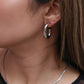 Open Oval Earrings