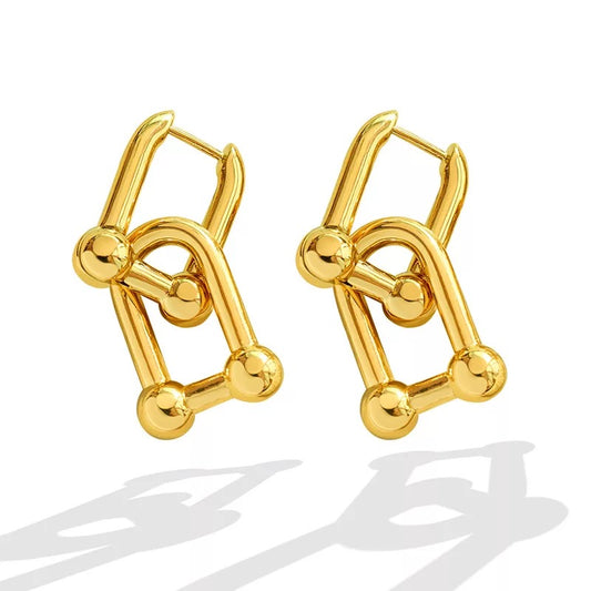 Detachable Link Chain Earrings