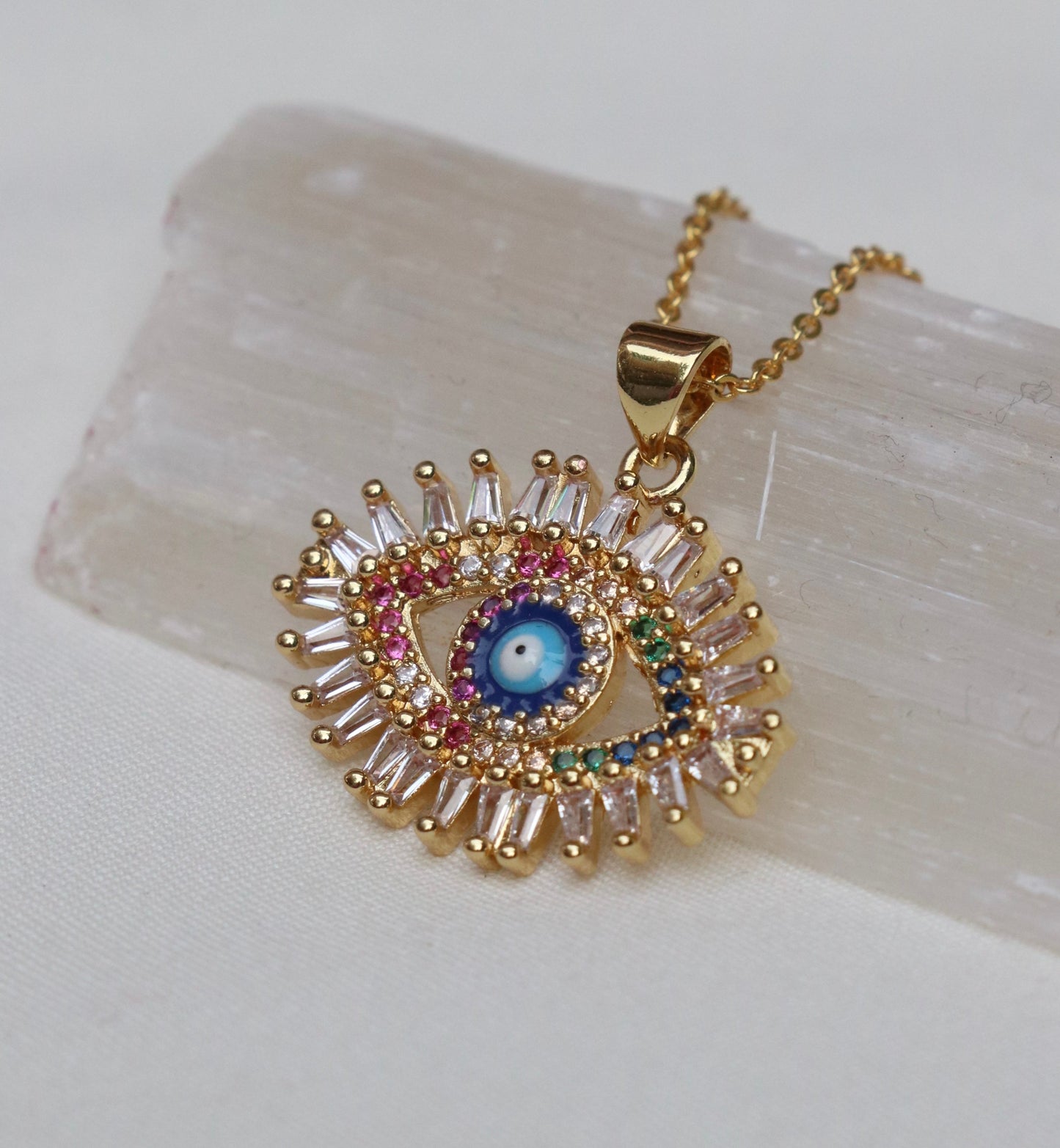 Divine Evil Eye Necklace