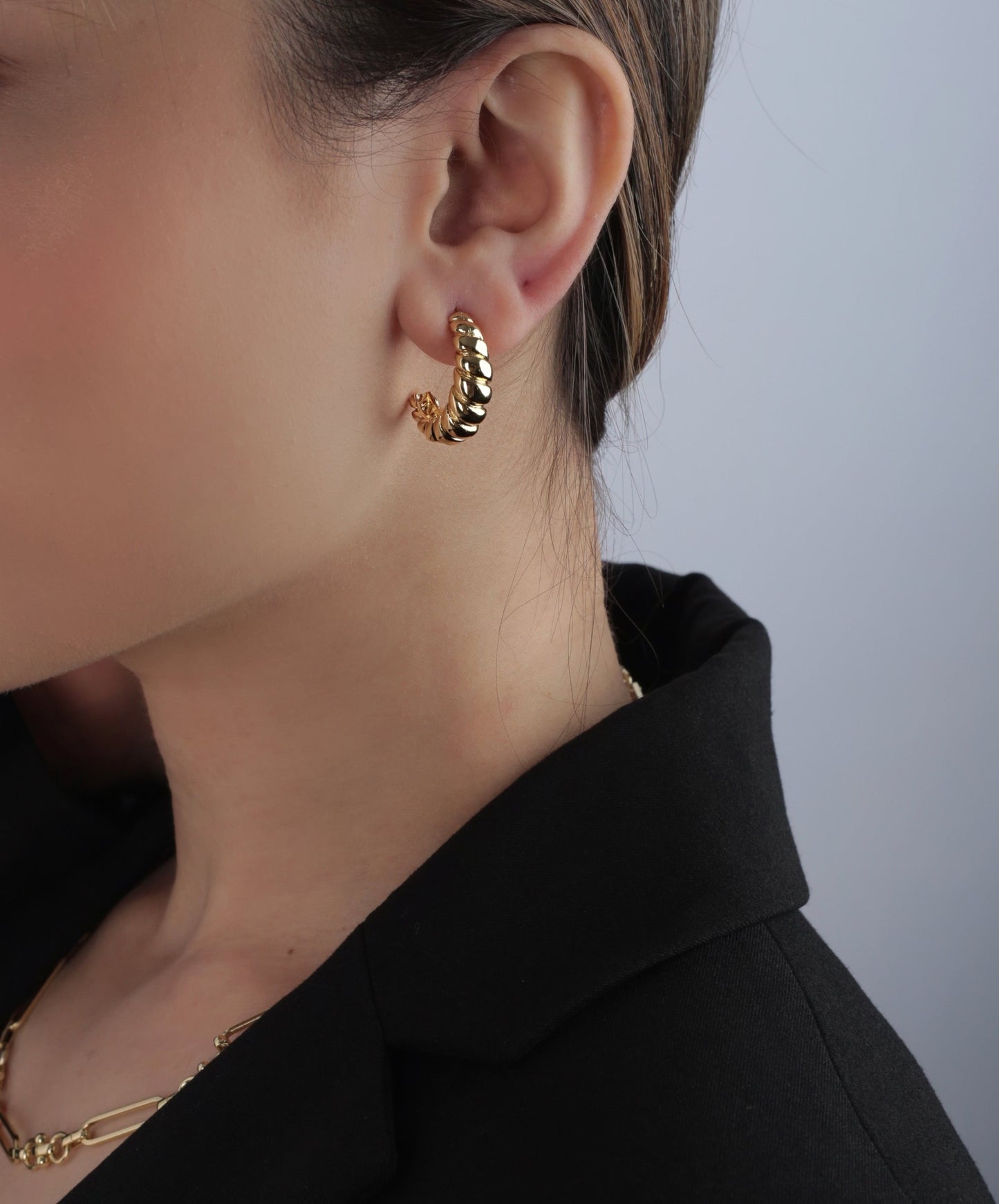 Croissant Half Hoops