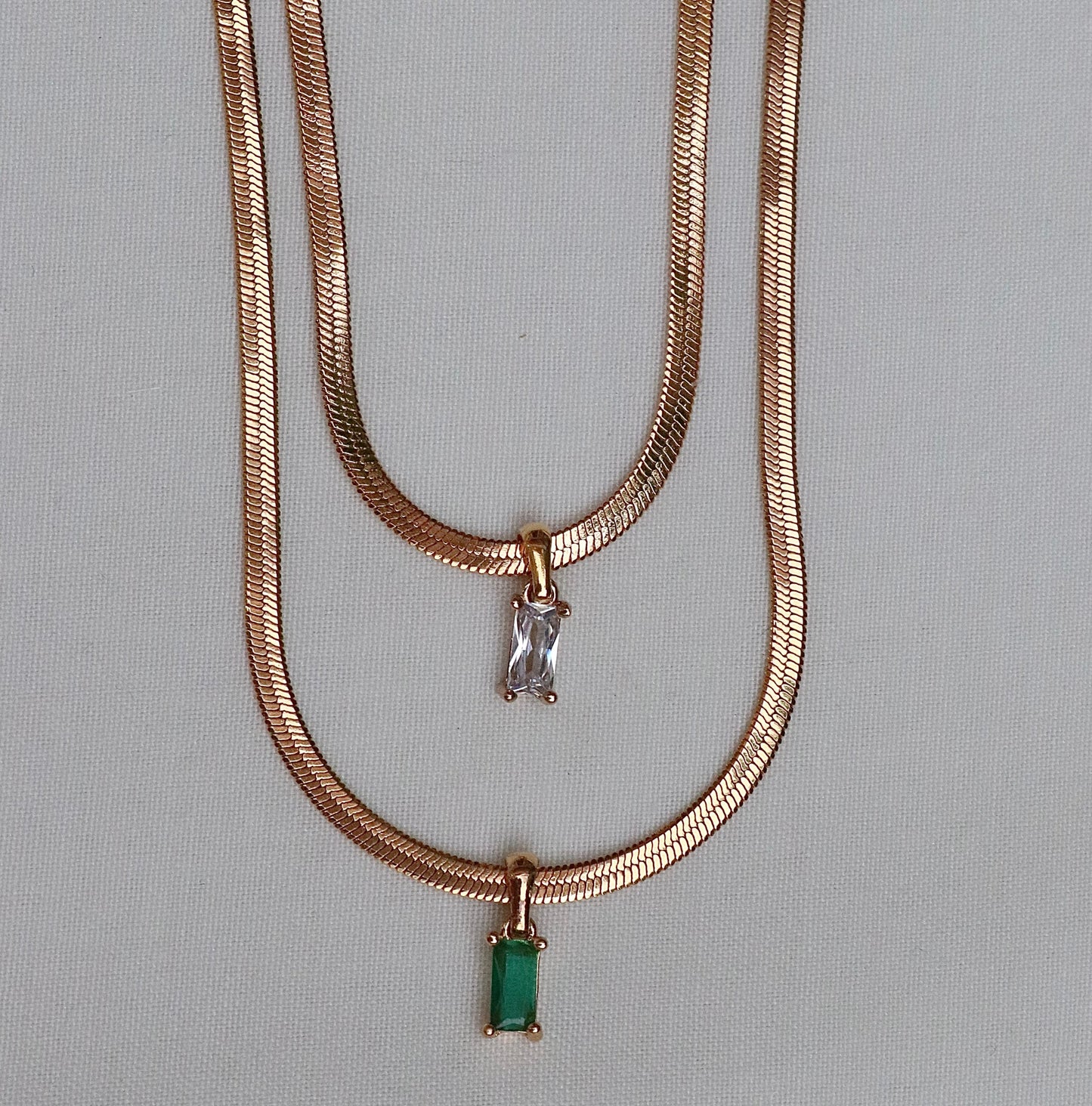 Obsession Herringbone Necklace