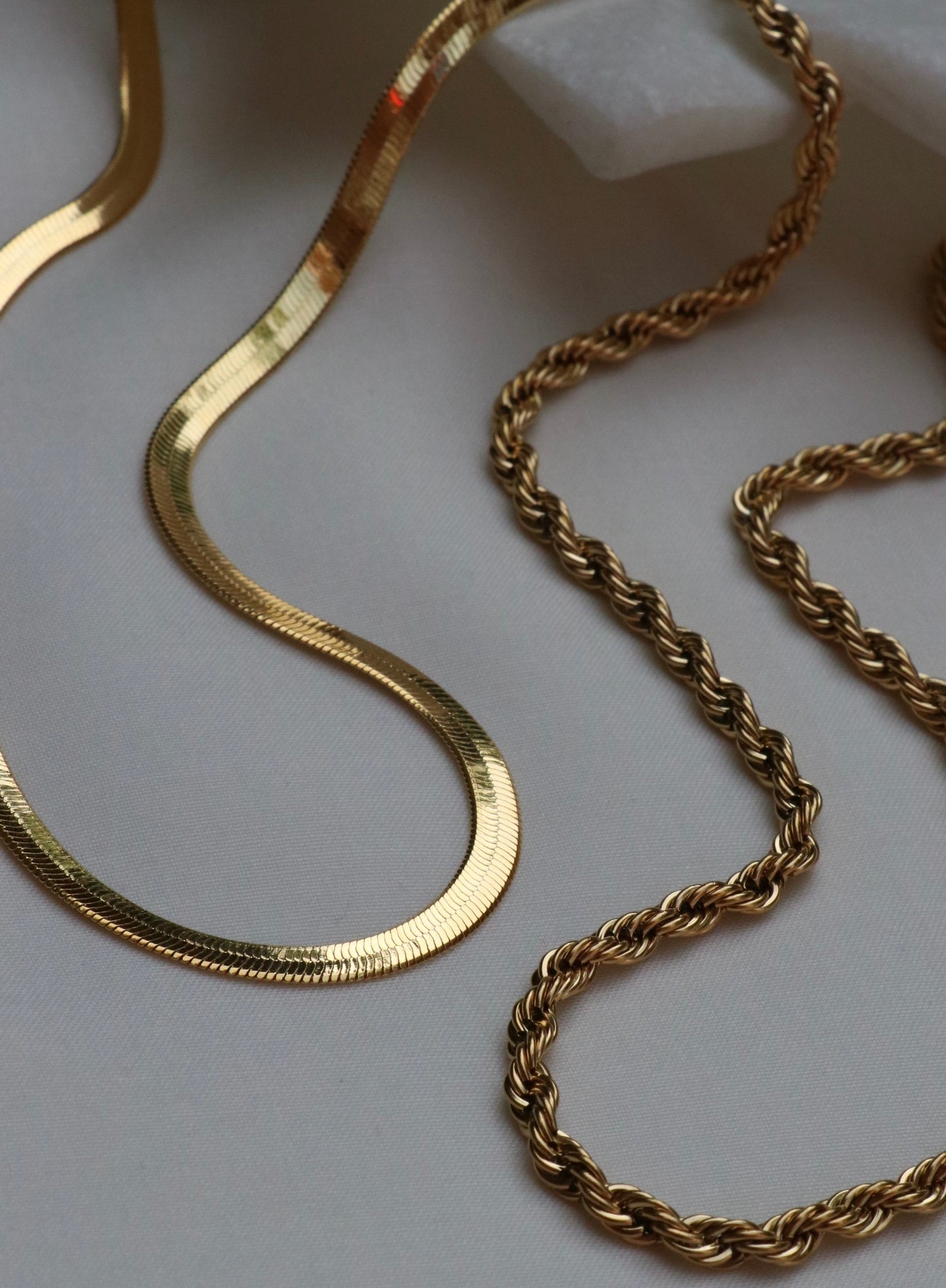 Mila Herringbone Necklace