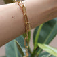 Mila Paperclip Chain Bracelet