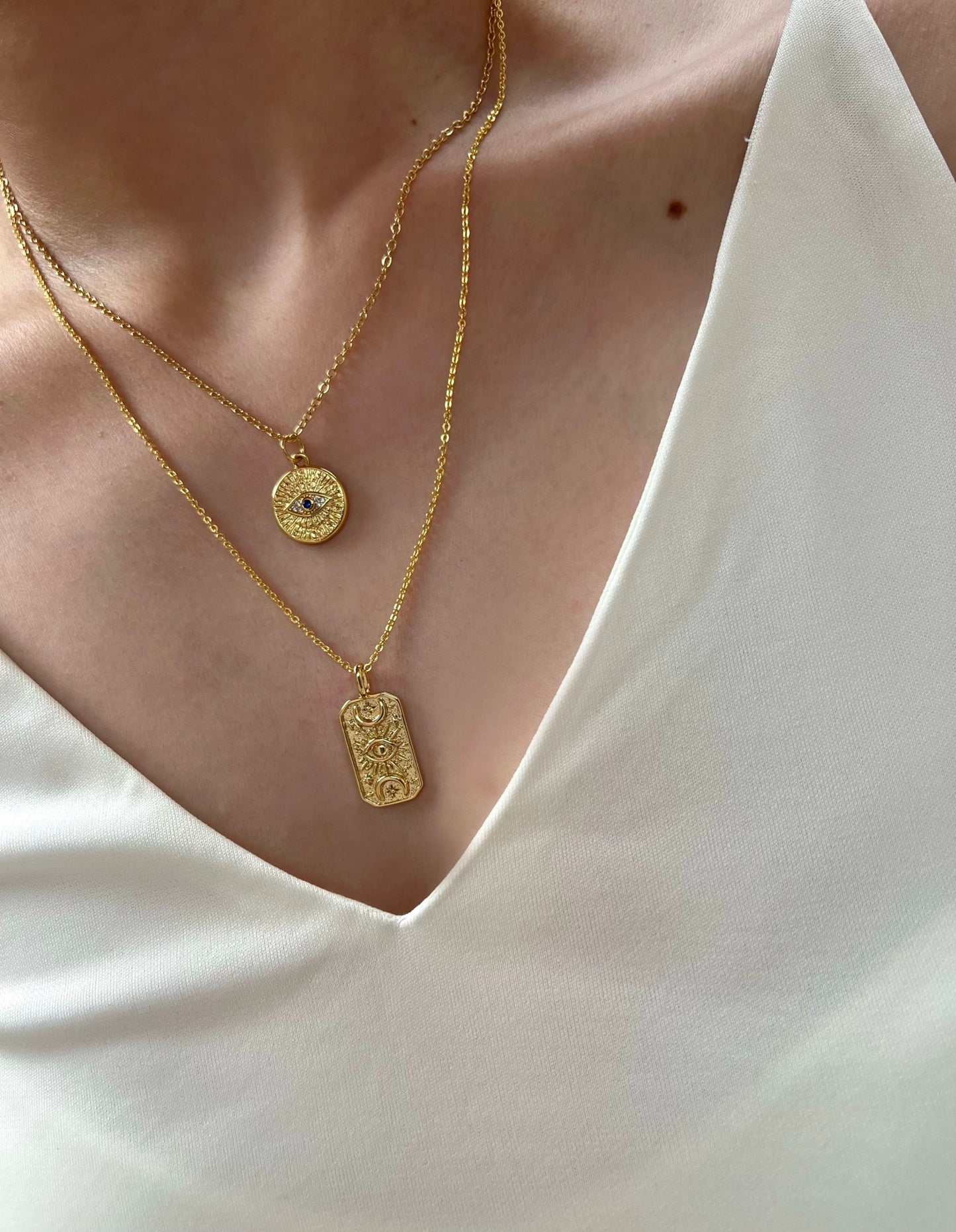 Celestial Evil Eye Necklace