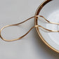 Luna Herringbone Chain Necklace