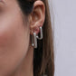 Platinum Pattern Hoops