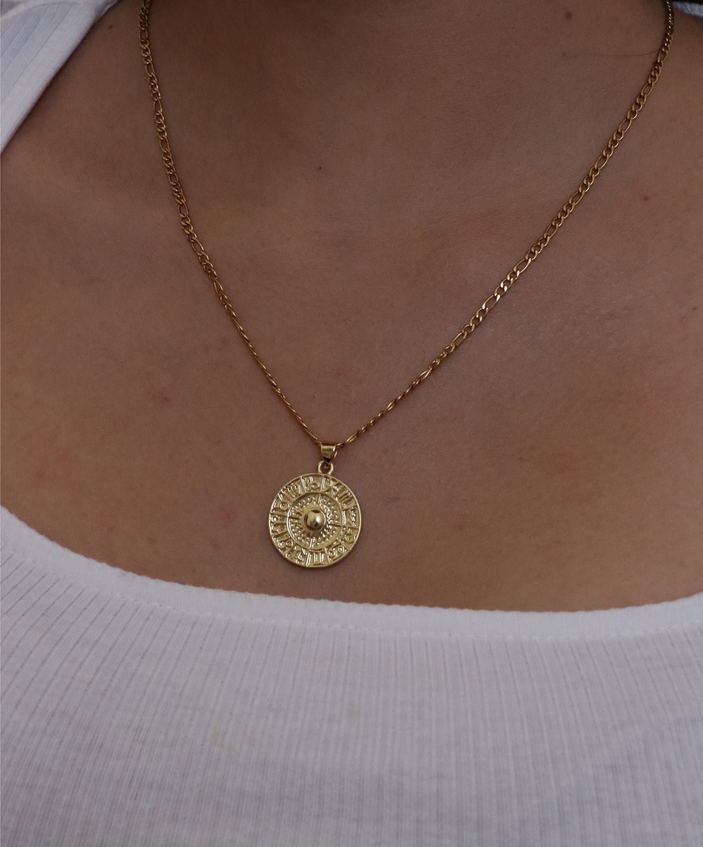 Zodiac Wheel Necklace