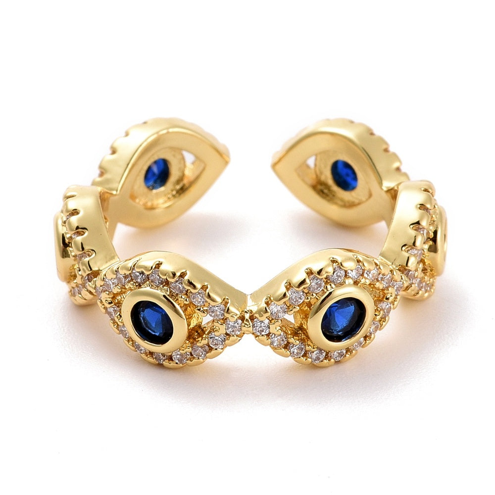 Evil Eye Statement Ring
